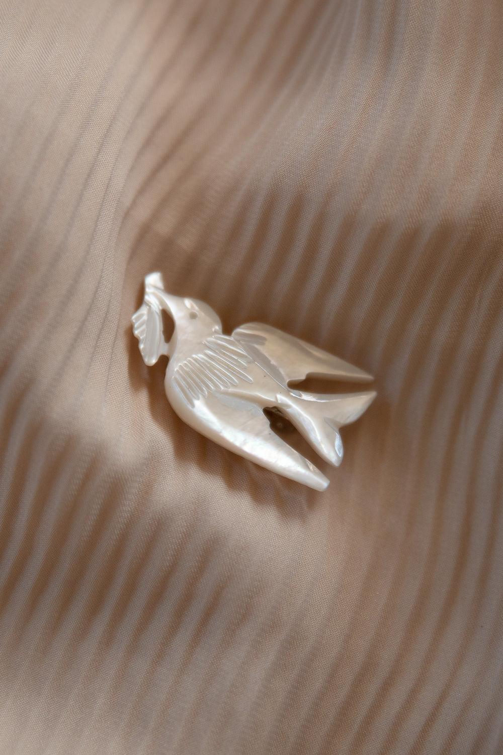 Mother Of Pearl Dove Pin