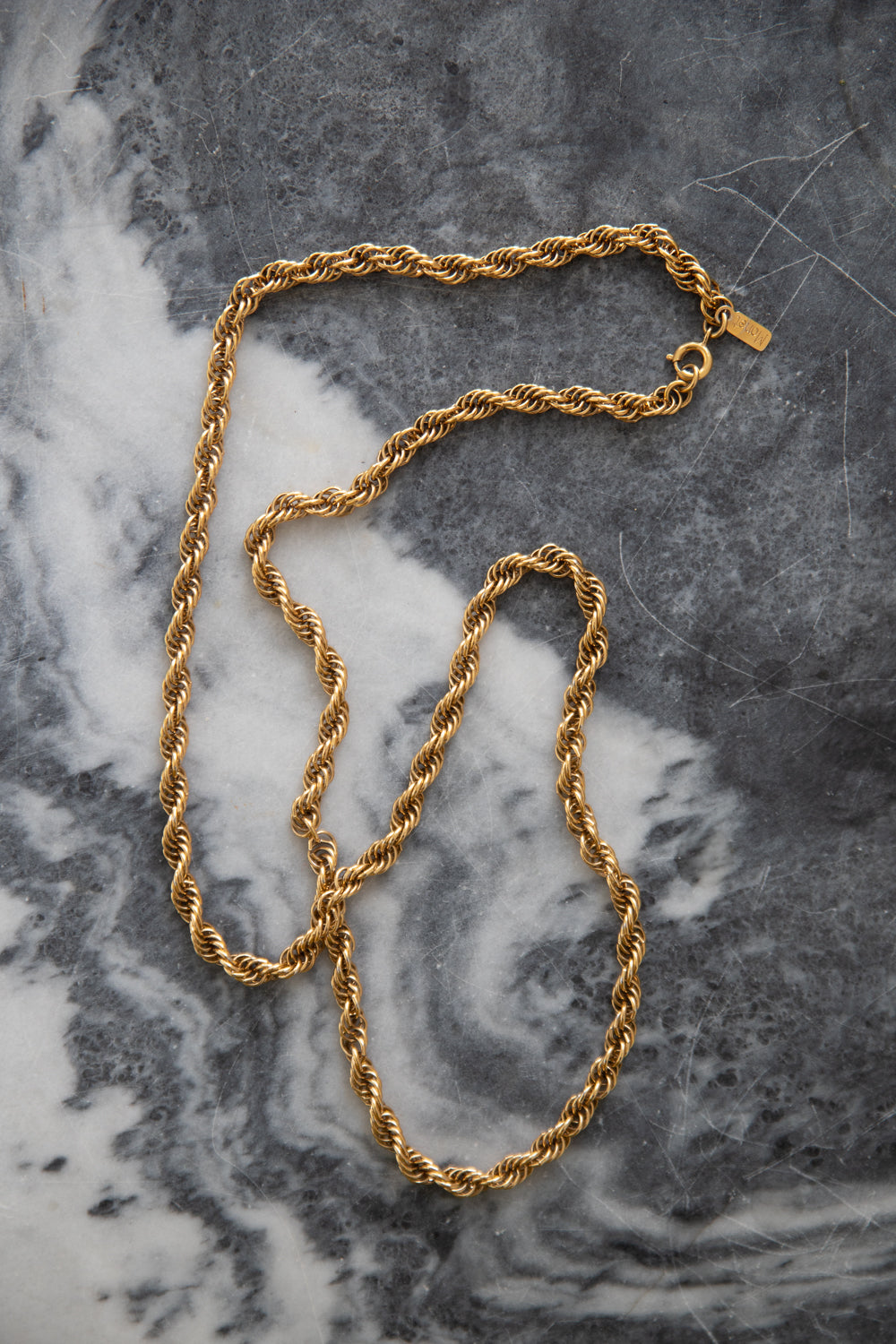 Buy Monet Herringbone Chain Necklace, Gold Plated, V Pendant, 1980s Vintage  Jewelry Online in India - Etsy