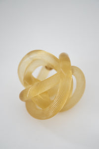 Glass Knot Sculpture