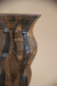 Handmade Wavy Ceramic Vase