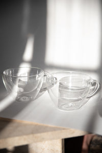 Set of 2 Double-Wall Latte Cups