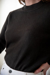 Black Cashmalon Sweater