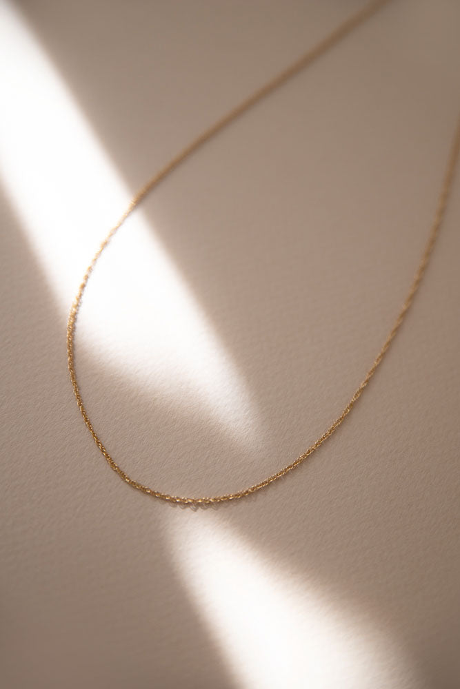 14k Gold Singapore Chain Necklace