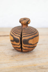 Patina Wood Vase